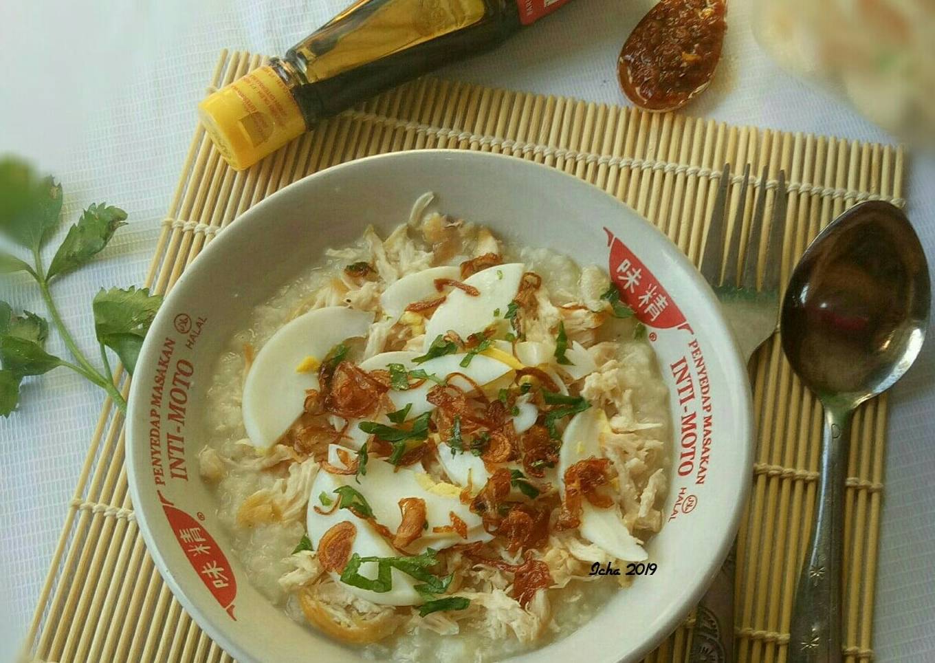 Bubur ayam khas banjar /bubur sop