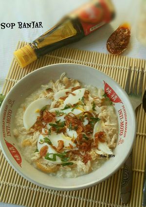 Foto resep Bubur ayam khas banjar /bubur sop