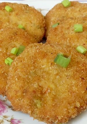 A picture of Chicken szechuan kebab.