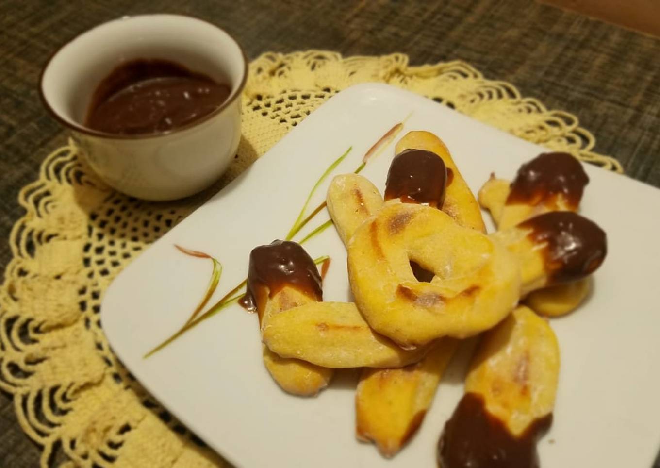 Home baked churros