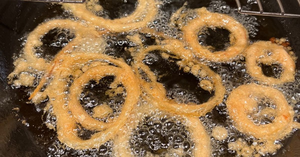 String Onion Rings String Onion Rings Recipe By E S
