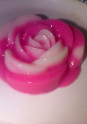 Foto resep Pudding susu mawar