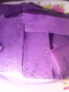 Foto resep Puding Santan Ubi Ungu
