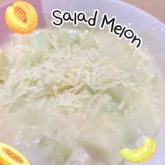 รูปของ Salad Melon Ekonomis tanpa Yoghurt