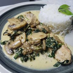 Creamy Parmesan Chicken A picture of Creamy Parmesan Chicken.