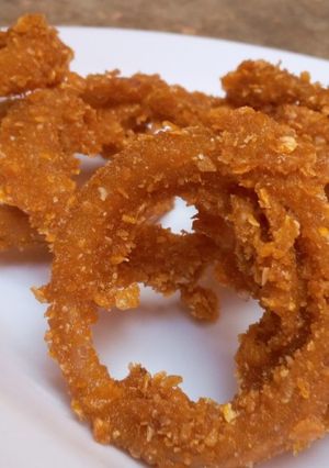 A picture of Onion rings.