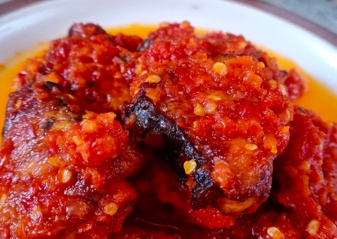 Balado ikan tenggiri