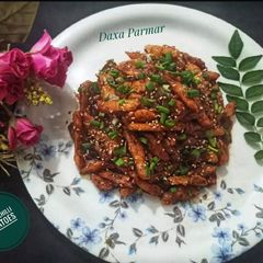 Honey Chilli Potatoes A picture of Honey Chilli Potatoes.