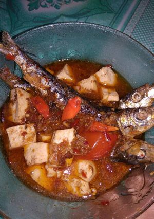 Foto resep Ikan Asin Balado