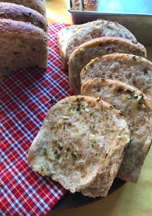 Foto resep Roti / Pull apart bread / monkey bread 100% hydration