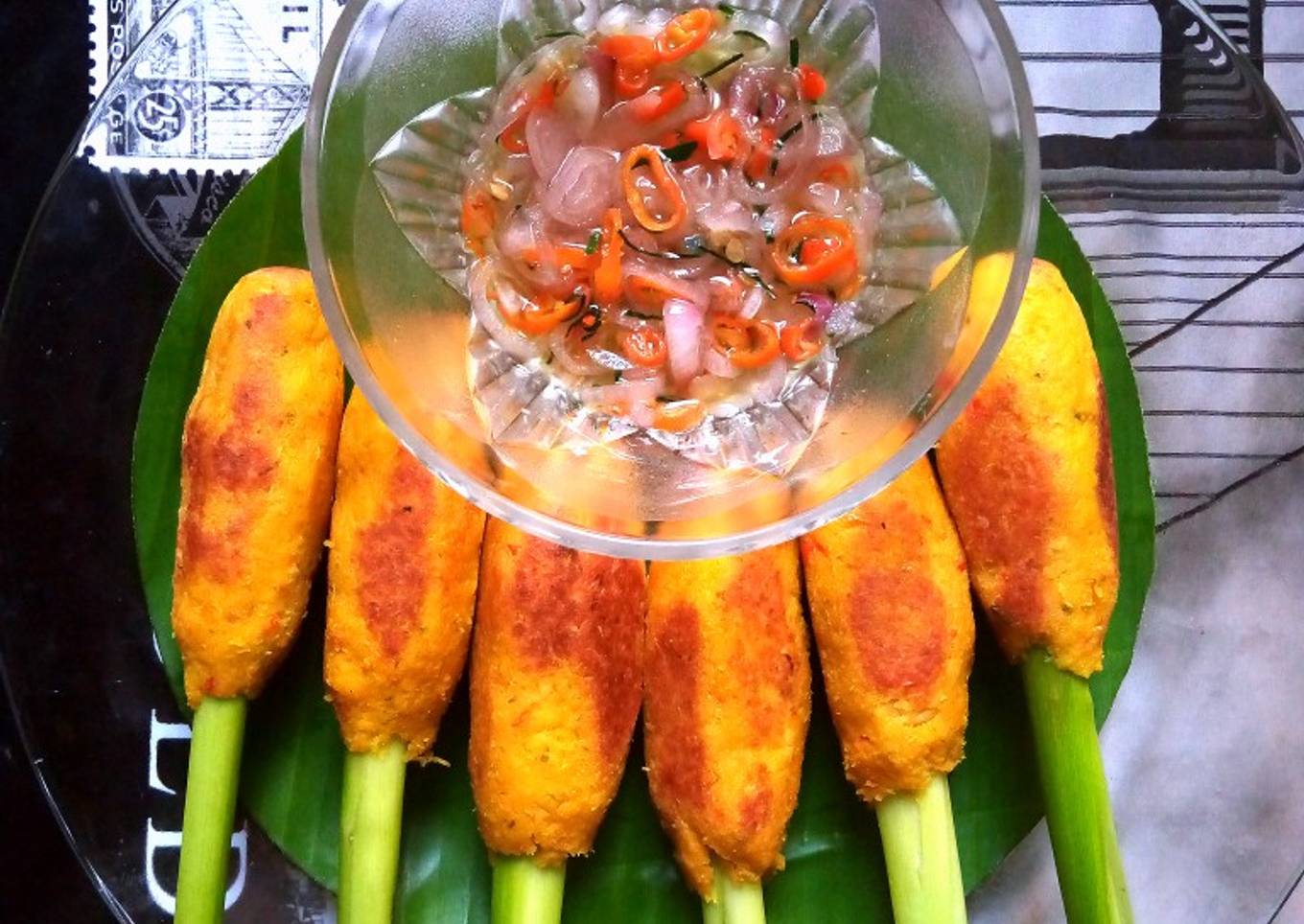 Sate Lilit Tempe & Ayam