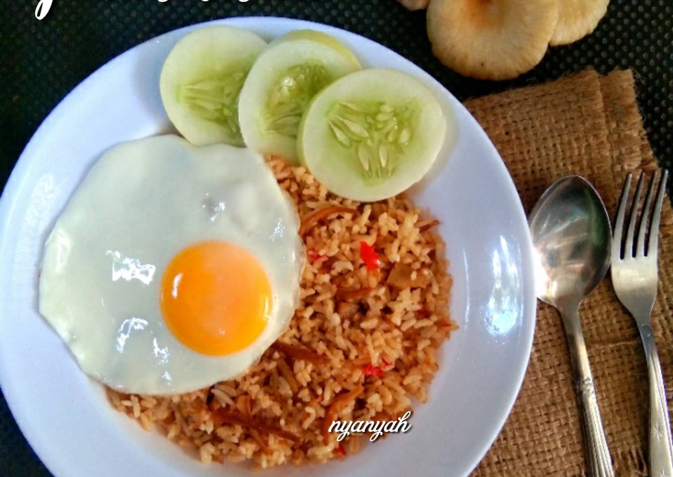 Cara Gampang Membuat Nasi goreng jamur tiram yang Enak Banget