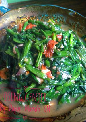 Foto resep Oseng genjer muda terasi