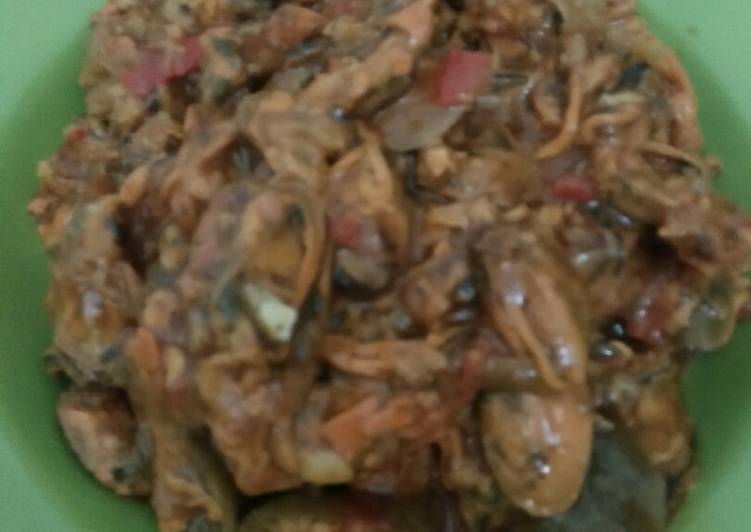 Kerang ijo sambel pedas