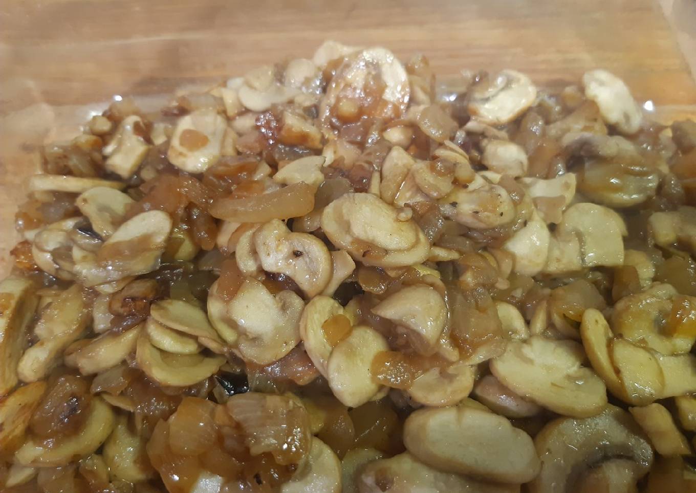 Base de champiñones