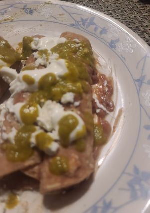 Una foto de Salsa verde para enfrijoladas