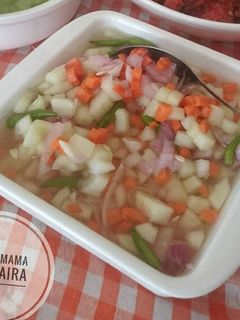 Foto resep Acar mentah timun wortel