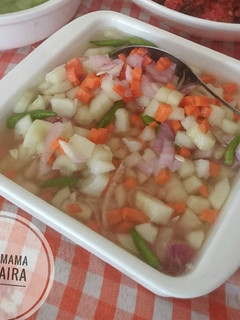 Foto resep Acar mentah timun wortel