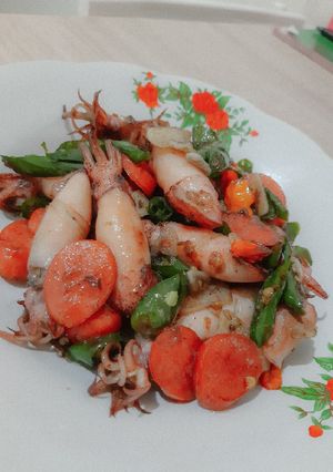 Foto resep Cumi Asin Cabe Ijo