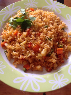 Una foto de Arroz a la mexicana