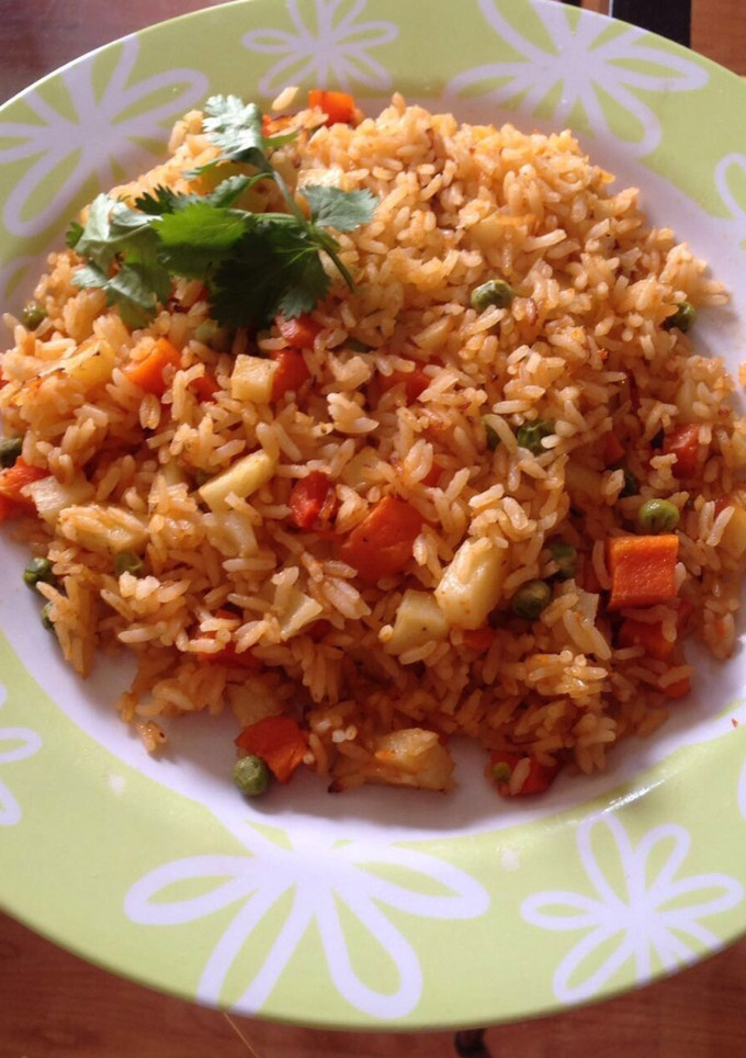 Una foto de Arroz a la mexicana