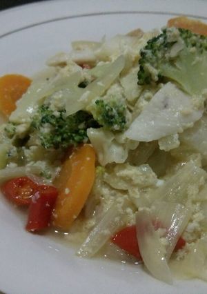 Foto resep Misoa kuah capcay