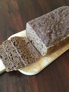 A picture of California Farm Dark Rye Bread.