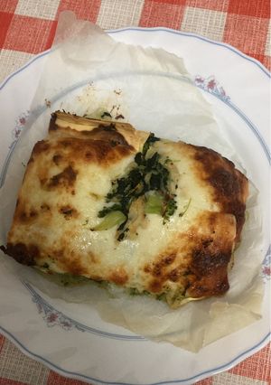 Una foto de Lasaña de verduras