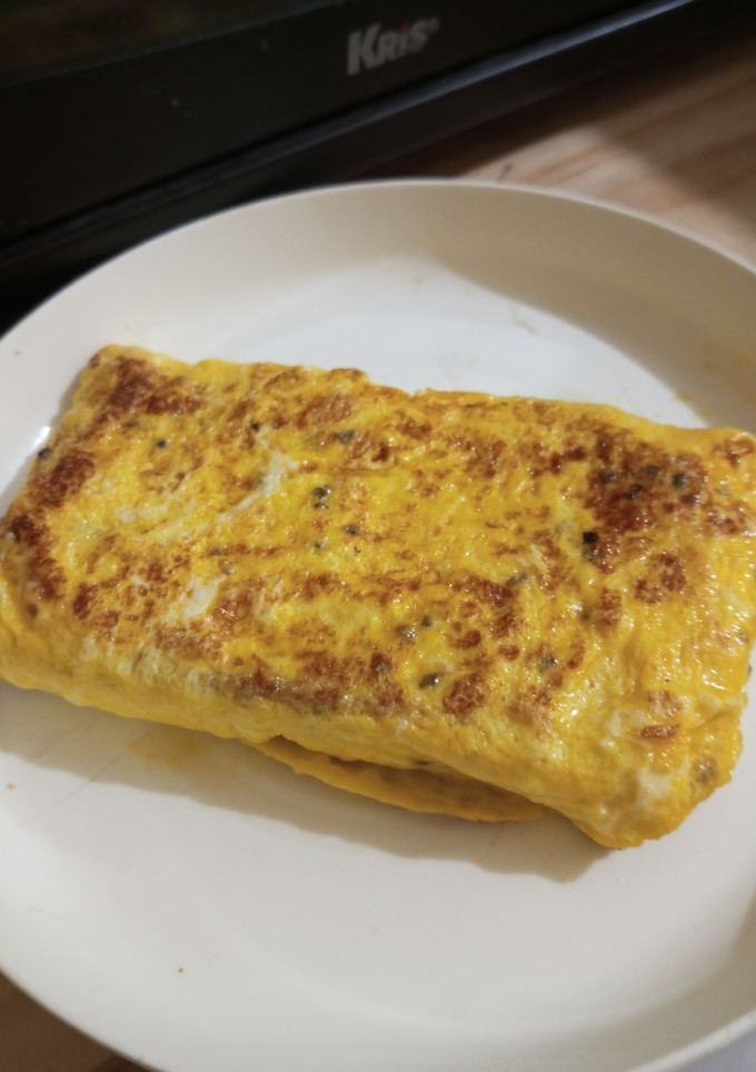 Foto resep Roti telur keju