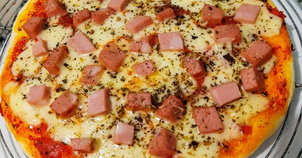 Pizza de mortadela 36 recetas caseras Cookpad