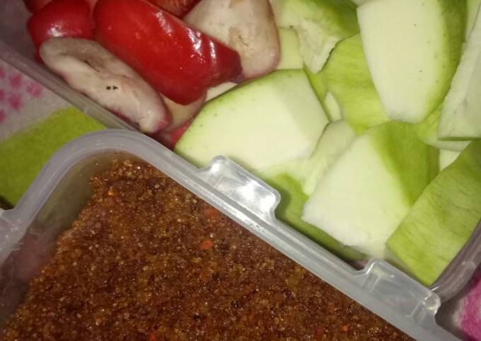 Cara Gampang Membuat Bumbu rujak bangkok simple, Menggugah Selera