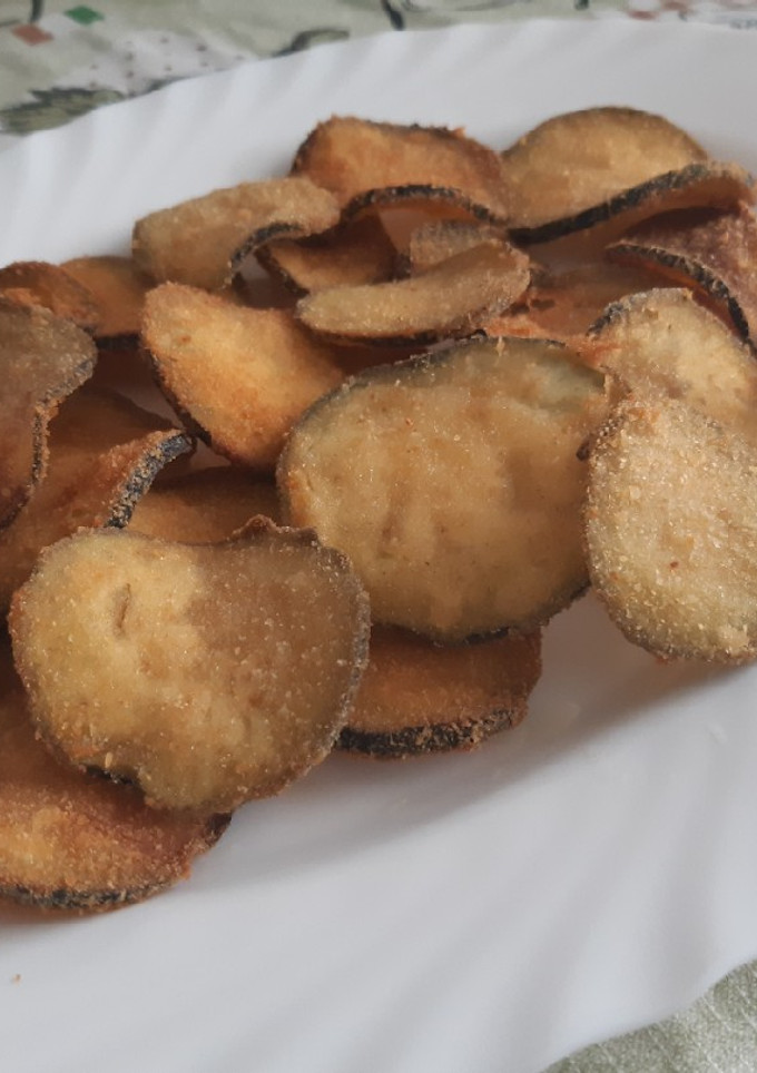 Una foto de Berenjenas empanadas