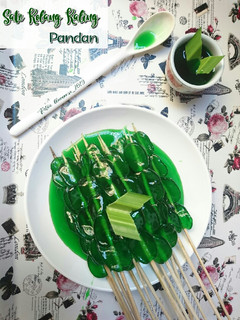 Foto resep 159. Sate Kolang Kaling Pandan