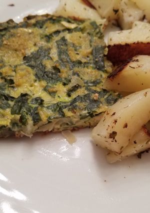 Una foto de Pastel de espinaca con pollo