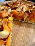 Tarte à la citrouille et à la feta