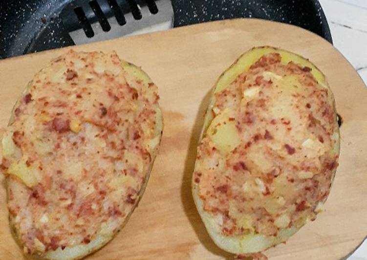 Rahasia Membuat Diet Friendly Baked Potato Kornet Yang Enak