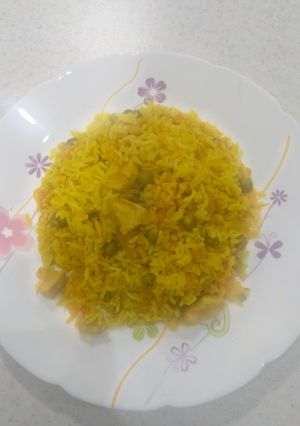 عکسی از دستور پلو یونانی