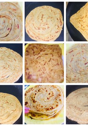 A picture of Paratha’s.