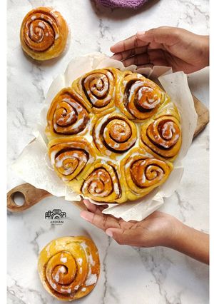 Foto resep Cinnamon Roll Bread