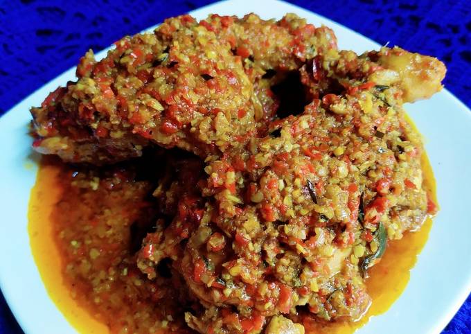 Langkah Mudah untuk Membuat Ayam betutu gilimanuk bali yang Lezat