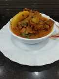 Potato & Mangodis ki sabji