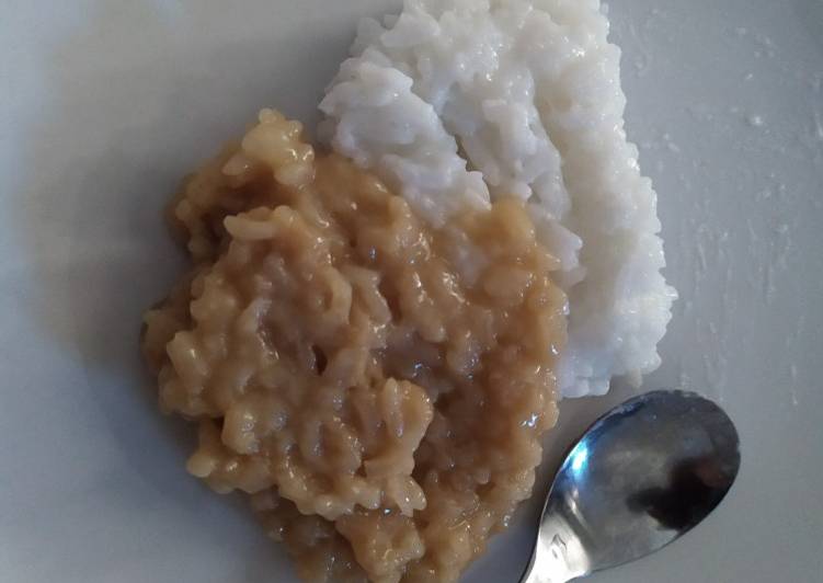 Cara Menyiapkan Bubur merah putih Top Enaknya