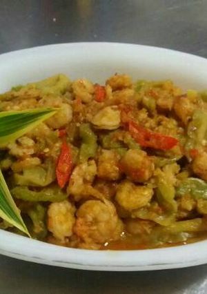 Foto resep Tumis Pare/paria udang kecil