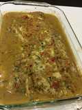 Curvina al curry con leche de coco