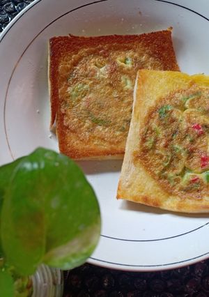 Foto resep Roti bakar telur