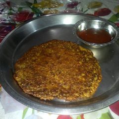 A picture of Moong dal cheela.