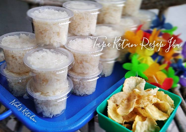 Tape Ketan Resep Ibu