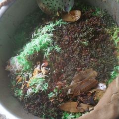 A picture of Chicken Dum Biryani.