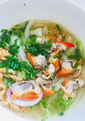 Hình của món Mì gói sò lụa 😋.