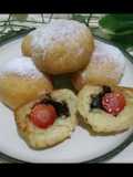 Bomboloni coklat strawberry